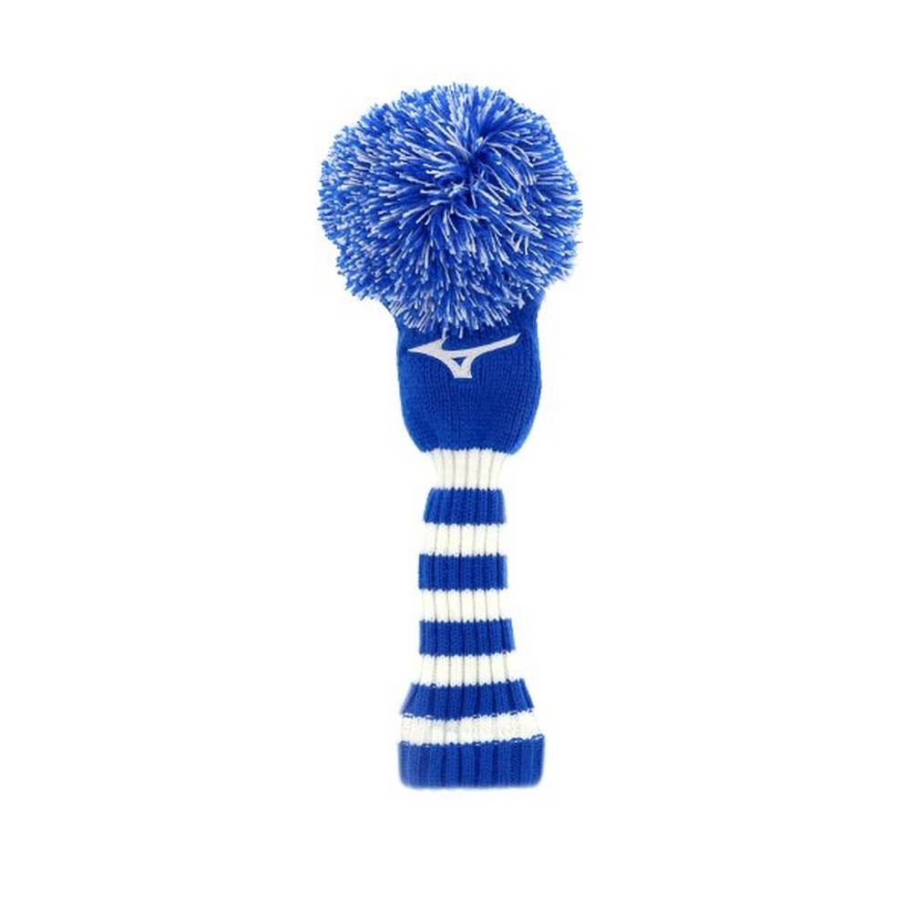 Mizuno Knit Pom Hybrid Férfi Headcover Kék/Fehér COH731680